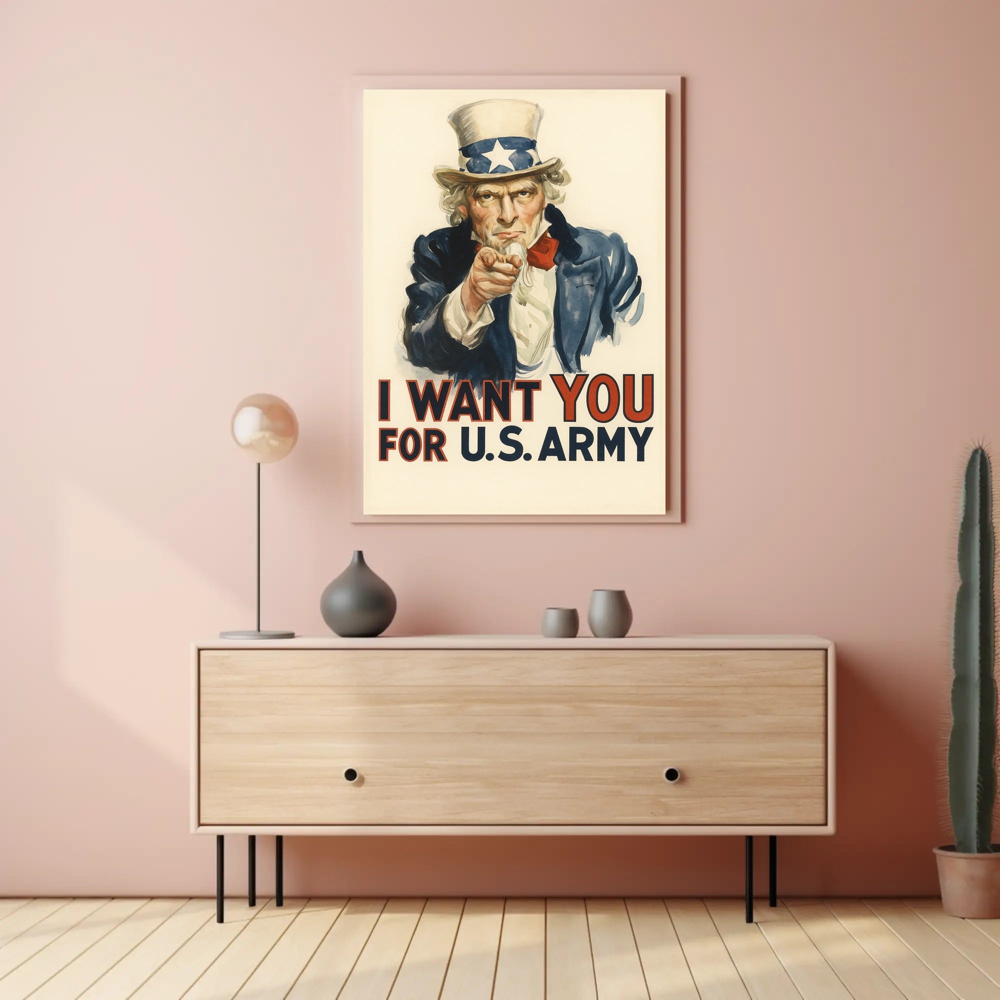 Uncle Sam Wants You Poster PosterGoat