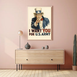 Uncle Sam Wants You Poster PosterGoat