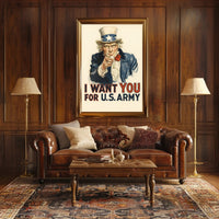 Uncle Sam Wants You Poster PosterGoat