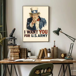 Uncle Sam Wants You Poster PosterGoat