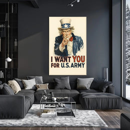 Uncle Sam Wants You Poster PosterGoat