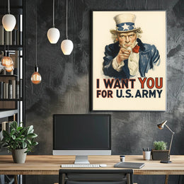 Uncle Sam Wants You Poster PosterGoat