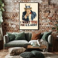 Uncle Sam Wants You Poster PosterGoat