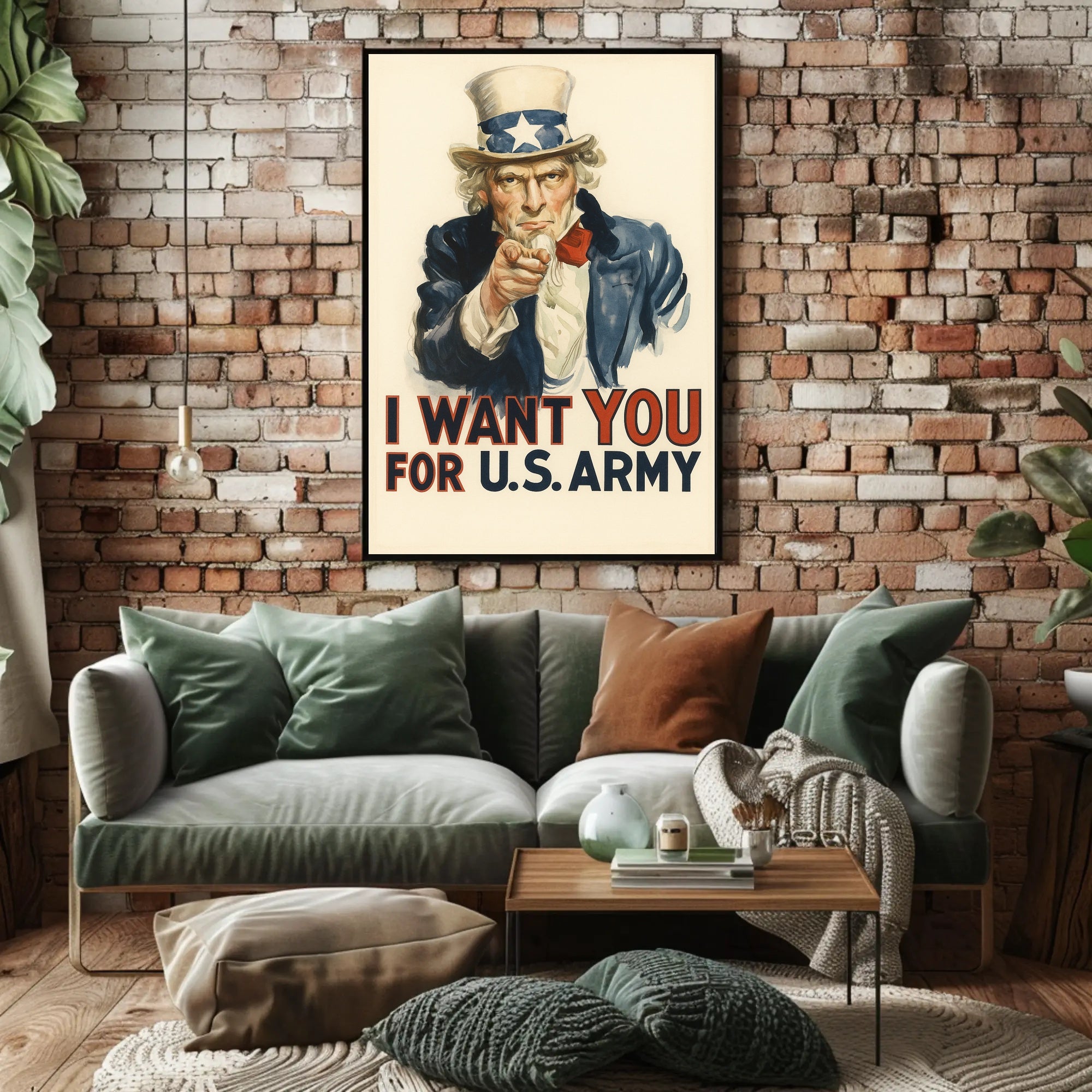 Uncle Sam Wants You Poster PosterGoat