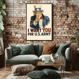 Uncle Sam Wants You Poster PosterGoat