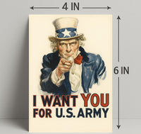 Uncle Sam Wants You Poster PosterGoat