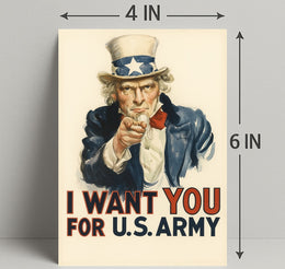 Uncle Sam Wants You Poster PosterGoat