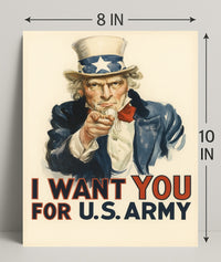 Uncle Sam Wants You Poster PosterGoat
