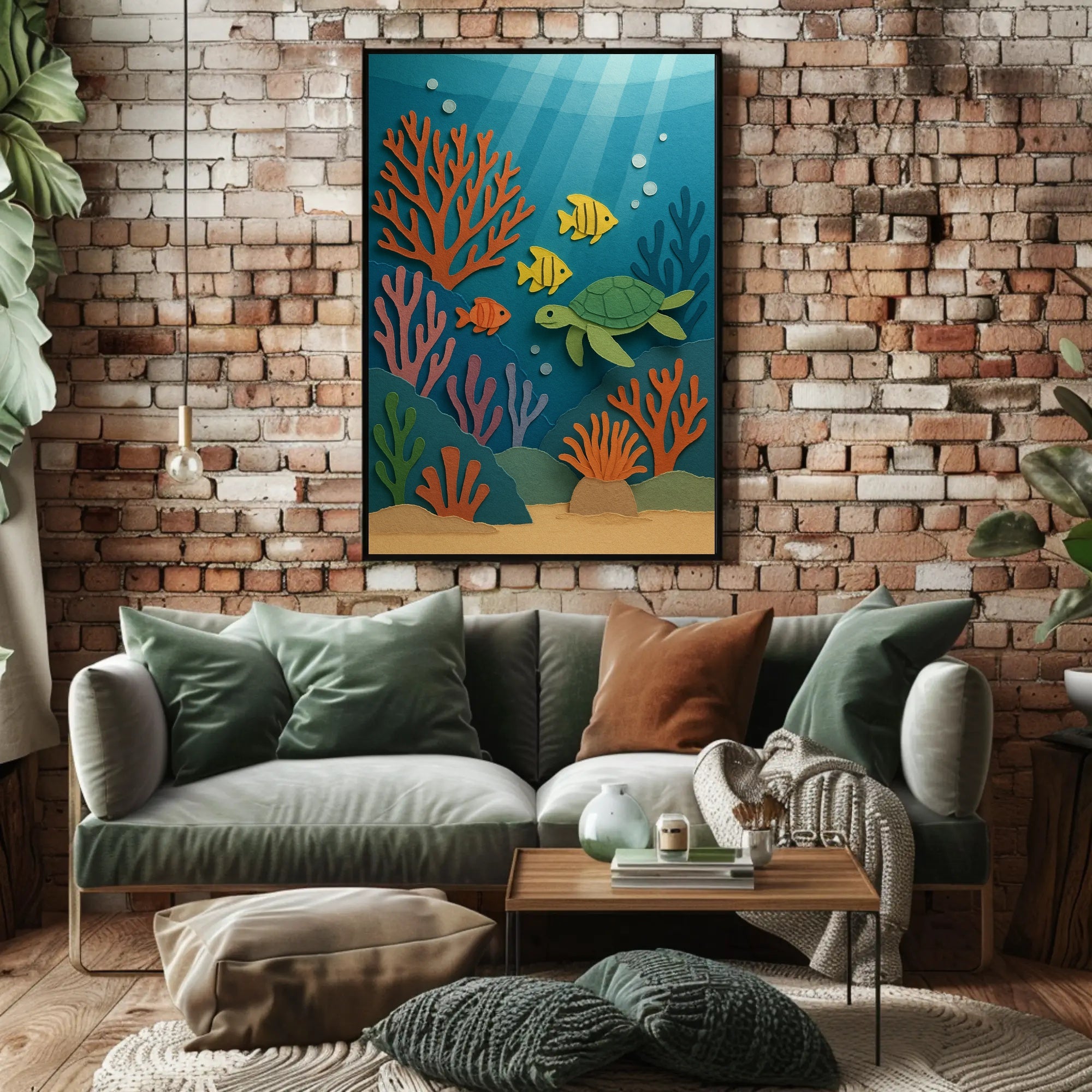 Underwater Adventure Wall Art Print PosterGoat
