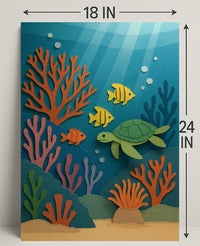 Underwater Adventure Wall Art Print PosterGoat