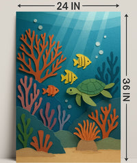 Underwater Adventure Wall Art Print PosterGoat