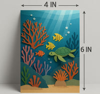 Underwater Adventure Wall Art Print PosterGoat