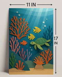 Underwater Adventure Wall Art Print PosterGoat