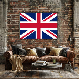 Union Jack British Identity Country Flag Poster PosterGoat