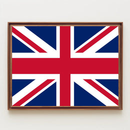 Union Jack British Identity Country Flag Poster PosterGoat