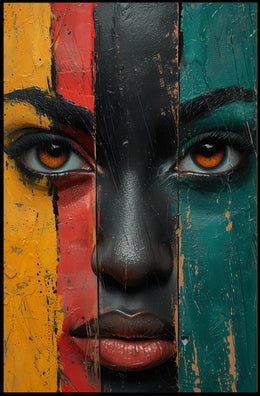 Unity in Diversity Human Face Cultural or Heritage Poster PosterGoat