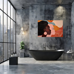 Unity in Diversity Modern Artistic Abstract Poster PosterGoat