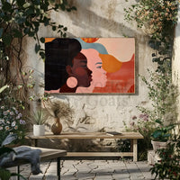 Unity in Diversity Modern Artistic Abstract Poster PosterGoat