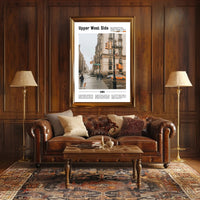 Upper West Side Urban Architectural Travel Poster PosterGoat