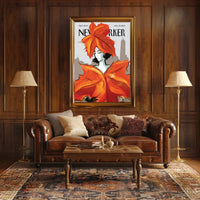 Urban Charm: New York Magazine Cover Skyline Travel Poster PosterGoat