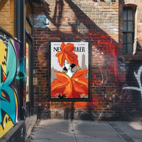 Urban Charm: New York Magazine Cover Skyline Travel Poster PosterGoat