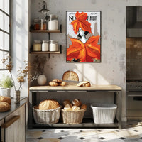 Urban Charm: New York Magazine Cover Skyline Travel Poster PosterGoat