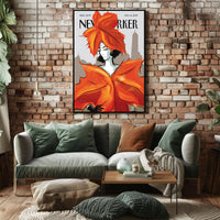 Urban Charm: New York Magazine Cover Skyline Travel Poster PosterGoat