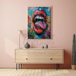 Urban Expression Pop Art-Inspired Street Culture Poster PosterGoat