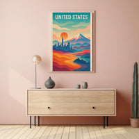 Urban-Nature Harmony Travel Poster PosterGoat