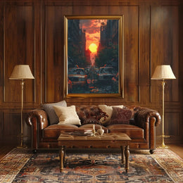 Urban Street Reclamation: Apocalyptic Artistic Sci-Fi Poster PosterGoat