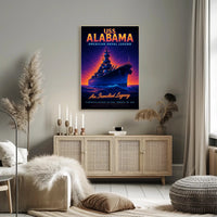 Uss Alabama An Ironclad Legacy Poster PosterGoat