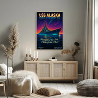 Uss Alaska Guardian Of The Northern Poster PosterGoat