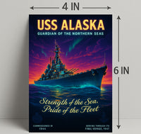 Uss Alaska Guardian Of The Northern Poster PosterGoat