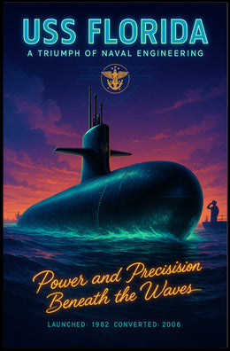 Uss Florida A Triumph Of Naval Poster PosterGoat