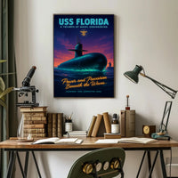Uss Florida A Triumph Of Naval Poster PosterGoat