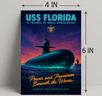 Uss Florida A Triumph Of Naval Poster PosterGoat