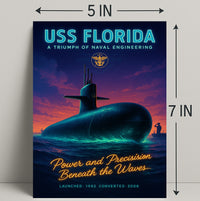 Uss Florida A Triumph Of Naval Poster PosterGoat