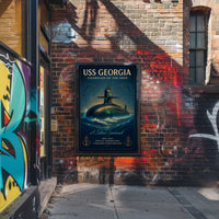 Uss Georgia Guardian Of The Deep Poster PosterGoat