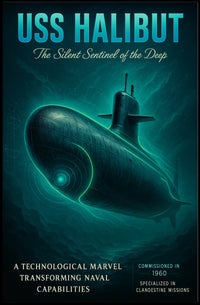 Uss Halibut The Silent Sentinel Poster PosterGoat