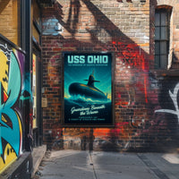 Uss Ohio Guardians Beneath The Waves Poster PosterGoat