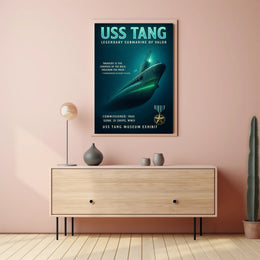 Uss Tang - Legendary Submarine Of Valor Poster PosterGoat