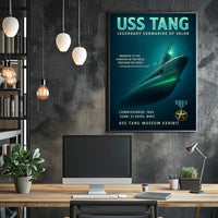 Uss Tang - Legendary Submarine Of Valor Poster PosterGoat