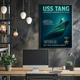 Uss Tang - Legendary Submarine Of Valor Poster PosterGoat