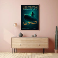 Uss Triton Pioneer Of The Depths Poster PosterGoat