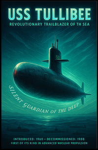Uss Tullibee Silent Guardian Of The Poster PosterGoat