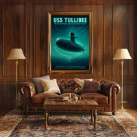 Uss Tullibee Silent Guardian Of The Poster PosterGoat