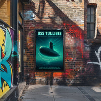 Uss Tullibee Silent Guardian Of The Poster PosterGoat