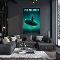 Uss Tullibee Silent Guardian Of The Poster PosterGoat