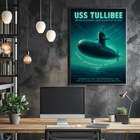 Uss Tullibee Silent Guardian Of The Poster PosterGoat