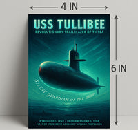 Uss Tullibee Silent Guardian Of The Poster PosterGoat